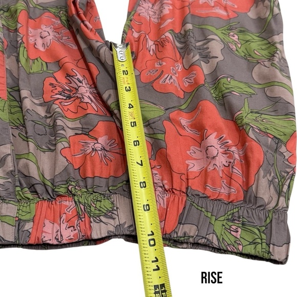 Matilda Jane Floral Big Ruffles Western Boho Flare Pull on Pants Girl's Size 10 - Picture 10 of 12